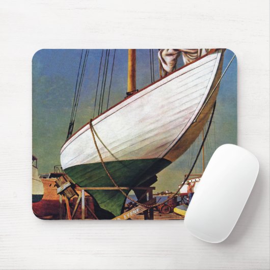 Dry Dock von John Atherton Mousepad (Mit Mouse)