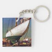 Dry Dock von John Atherton Schlüsselanhänger (Rückseite)