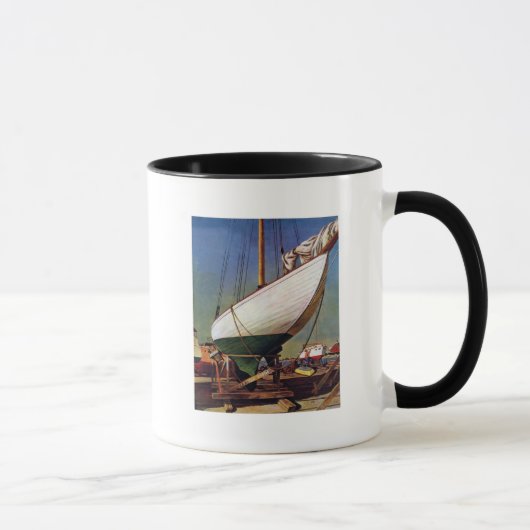 Dry Dock von John Atherton Tasse (Rechts)
