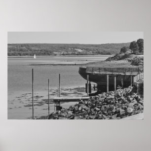 Dry Docked In Digby, NS Fine Art Print Poster