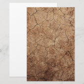 Dry Earth Briefpapier (Vorne/Hinten)