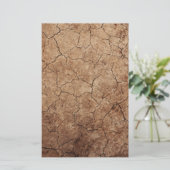 Dry Earth Briefpapier (Stehend Vorderseite)