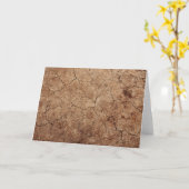 Dry Earth Karte (Gelbe Blume)