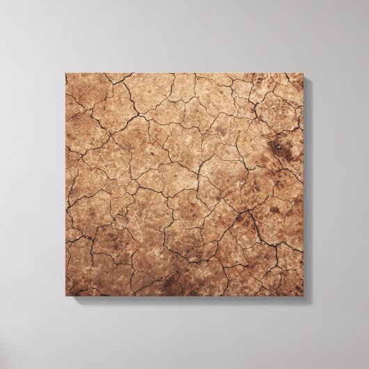 Dry Earth Leinwanddruck (Vorderseite)