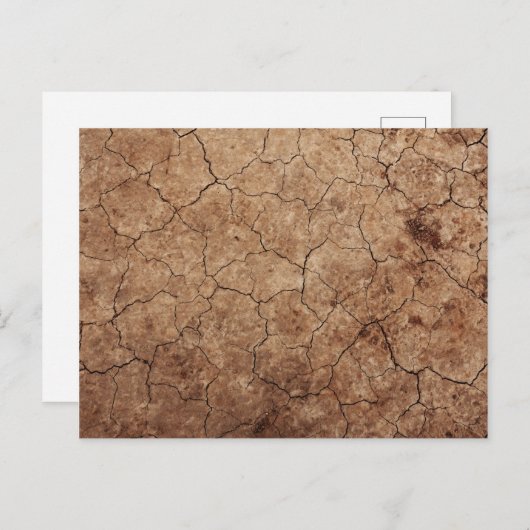 Dry Earth Postkarte (Vorne/Hinten)