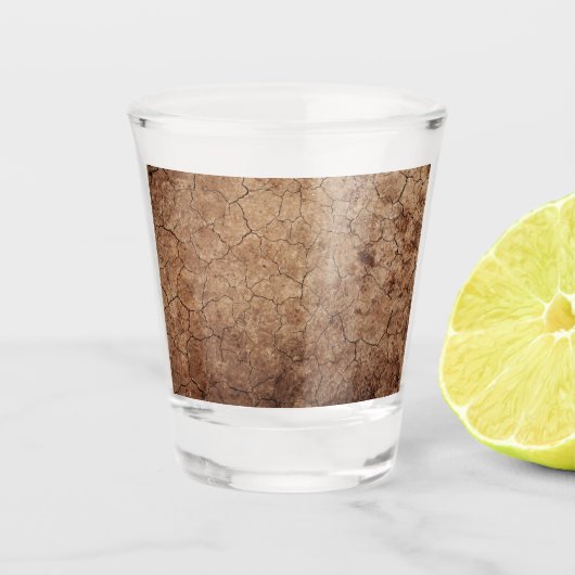 Dry Earth Schnapsglas (Vorderseite)
