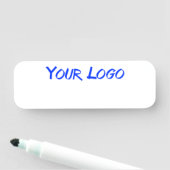 Dry Erase Business individuell anpassbarer neuer M Namensschild (Beispiel)