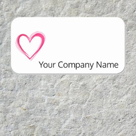 Dry Erase Name Tag hinzufügen Namensschild