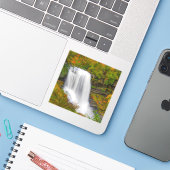 Dry Falls North Carolina Aufkleber (Laptop mit iPhone)