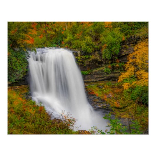 Dry Falls North Carolina Poster (Vorderseite)