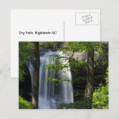 Dry Falls Postkarte (Vorne/Hinten)