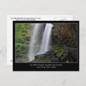 Dry Falls Waterfall Postkarte (Vorne/Hinten)