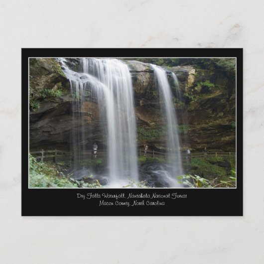 Dry Falls Waterfall Postkarte (Vorderseite)