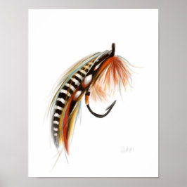 Dry Fly Print Poster