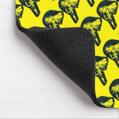 "Dry Fly Yellow Tiled" Trout Fly Mousepad (Ecke)