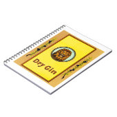 Dry Gin Lion Notizblock (Linke Seite)