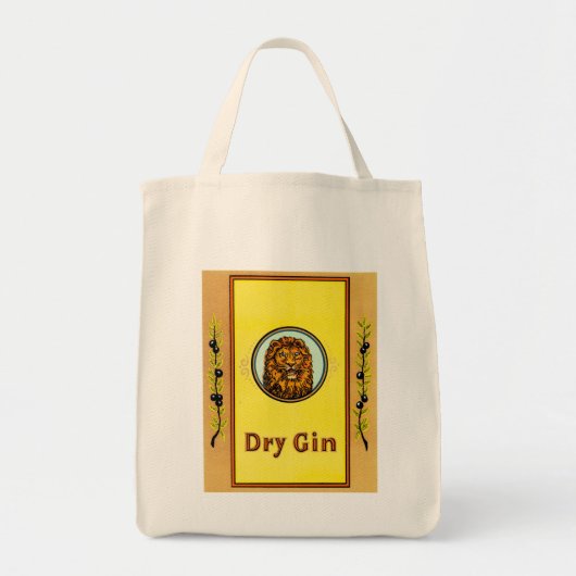 Dry Gin Lion Tragetasche (Vorne)