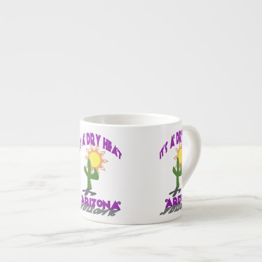 Dry Heat Arizona Espressotasse (Vorderseite Rechts)