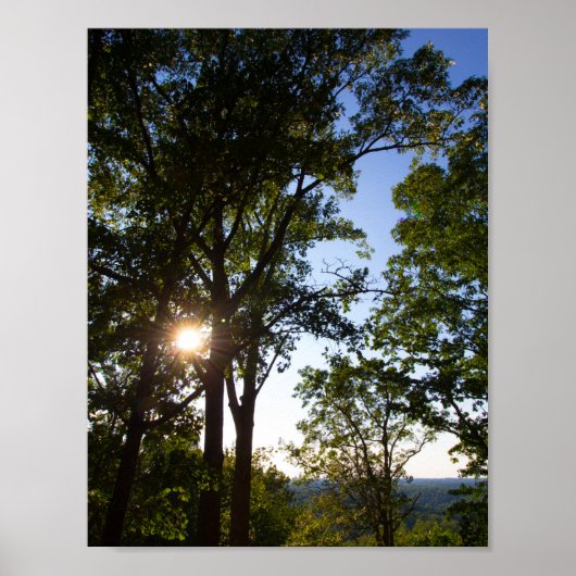 Dry Land Bridge Overlook, Kentucky Poster (Vorne)