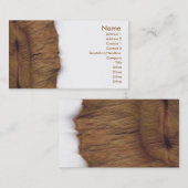Dry Leaf Business Card Visitenkarte (Vorne/Hinten)