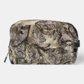 Dry Leaves Camo for Hunters Waschbeutel (Rückseite)