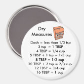Dry Measurement ROUND Magnet (Vorderseite/Rückseite)