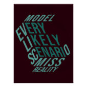 Dry Motivation | Modelled Reality | Deepwater Poster (Vorderseite)