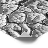 Dry Mud Flat Poster (Ecke)