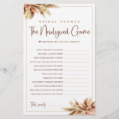 Dry Pampas Grass | The Newlyn Game Card (Vorderseite)