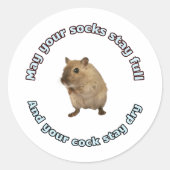 Dry Runder Aufkleber (Vorderseite)