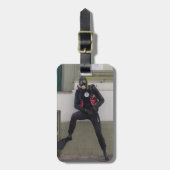 Dry Scuba Diver Gepäckanhänger (Vorderseite vertikal)