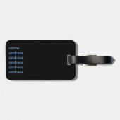 Dry Scuba Diver Gepäckanhänger (Rückseite horizontal)