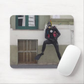 Dry Scuba Diver Mousepad (Mit Mouse)