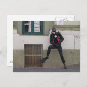 Dry Scuba Diver Postkarte (Vorne/Hinten)