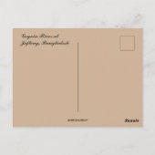 Dry Season Goyain River bei Jaflong Bangladesh Postkarte (Rückseite)