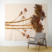 Dry Sedum Blume Foto Tapestry Wandteppich (Beispiel (Horizontal))