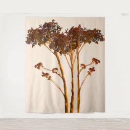 Dry Sedum Blume Foto Tapestry Wandteppich