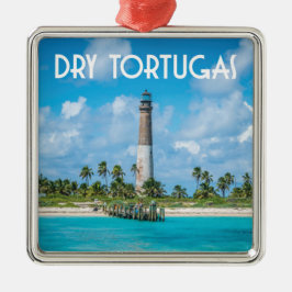 Dry Tortugas Florida Keys mit Leuchtturm Ornament Aus Metall