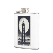 Dry Tortugas Florida Lighthouse Moon Flachmann (Links)