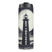 Dry Tortugas Florida Lighthouse Moon Thermosbecher (Vorderseite)