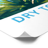 Dry Tortugas Florida Travel Print Poster (Ecke)