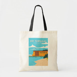 Dry Tortugas National Park Florida Fort Vintage au Tragetasche