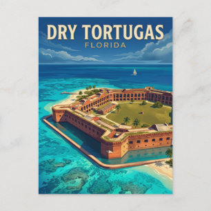 Dry Tortugas National Park Florida Postkarte