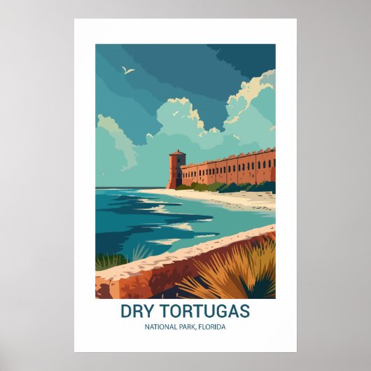 Dry Tortugas National Park Florida USA Poster (Vorne)