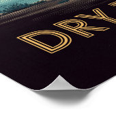 Dry Tortugas National Park Vintage Lighthouse Poster (Ecke)