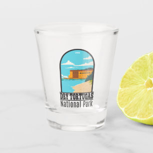 Dry Tortugas Nationalpark Florida Fort Vintag Schnapsglas