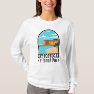 Dry Tortugas Nationalpark Florida Fort Vintag T T-Shirt
