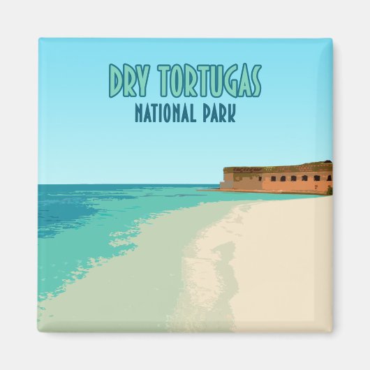 Dry Tortugas Nationalpark Florida Magnet (Vorne)