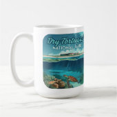 Dry Tortugas Nationalpark Florida Turtle Kaffeetasse (Links)