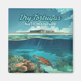 Dry Tortugas Nationalpark Florida Turtle Magnet
